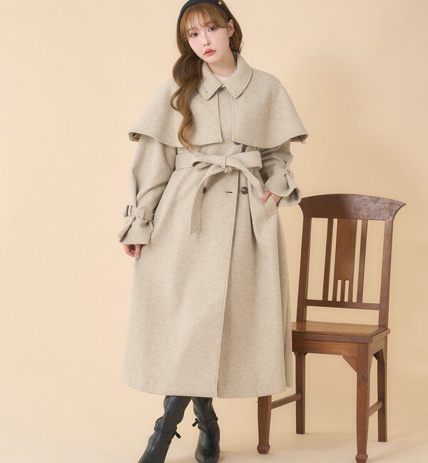  「【リバイバル/WEB限定】ケープ付きマルチウェイコート」|その他|