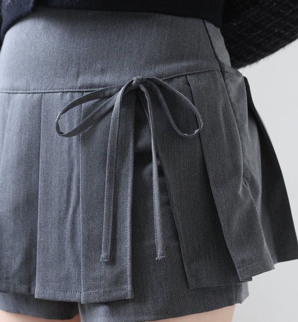  「プリーツミニスカパン」|スカート|