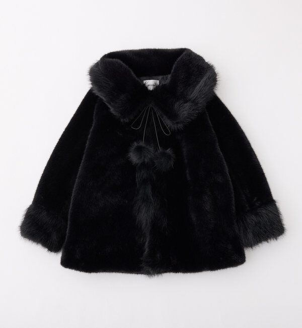  「衿つきファーミドルコート」|その他|