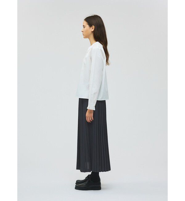 mizuiro ind「mizuiro ind ロングプリーツスカート」|スカート|