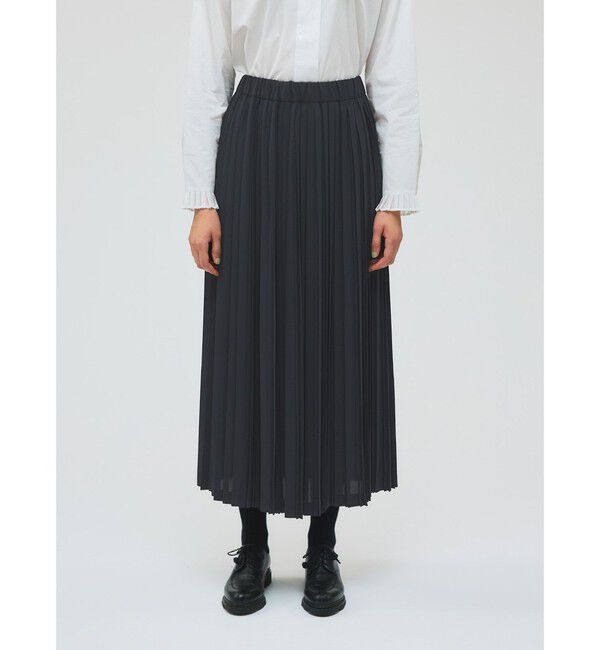 mizuiro ind「mizuiro ind ロングプリーツスカート」|スカート|