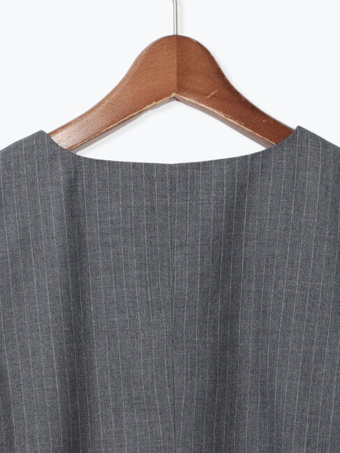 Te chichi「【宮本茉由着用】ストライプショートベスト《2025spring catalog item》」|シャツ・ブラウス|