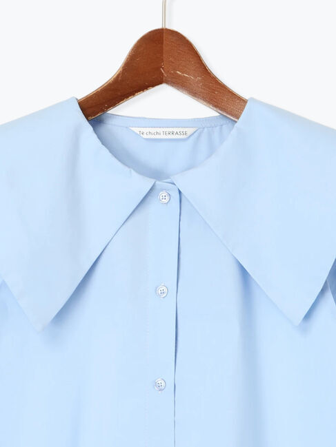 Te chichi TERRASSE「セーラーカラーノースリシャツ」|シャツ・ブラウス|