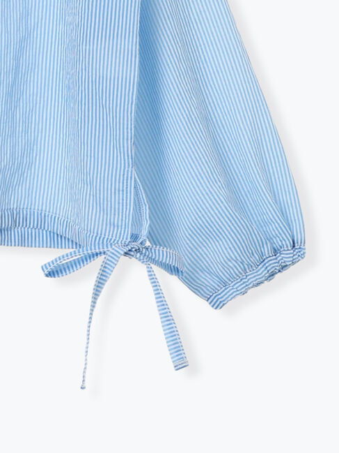 Te chichi TERRASSE「シアーストライプシャツフーディ」|シャツ・ブラウス|