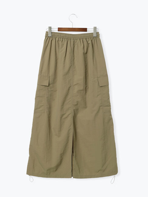 Te chichi TERRASSE「ドロストカーゴスカート」|スカート|