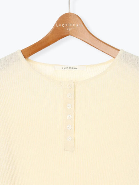 Lugnoncure「ヘンリーネックプルオーバーニット《2025autumn catalog item》」|ニット・セーター|