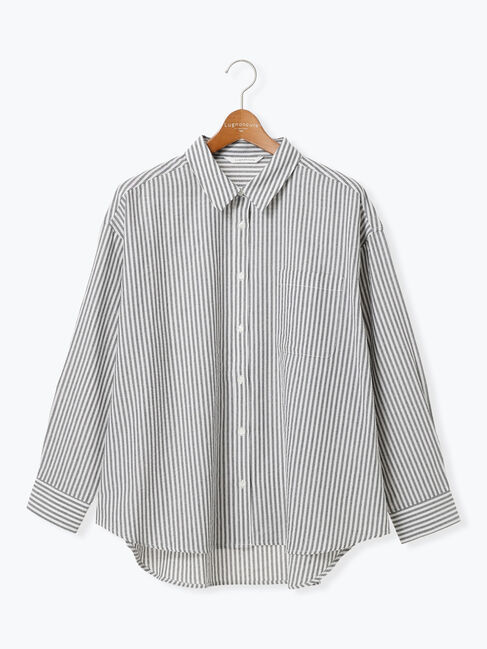 Lugnoncure「無地/柄アソートレギュラーオーバーシャツ」|シャツ・ブラウス|