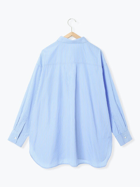 Te chichi TERRASSE「胸刺繍オーバーサイズシャツ《2025autumn catalog item》」|シャツ・ブラウス|