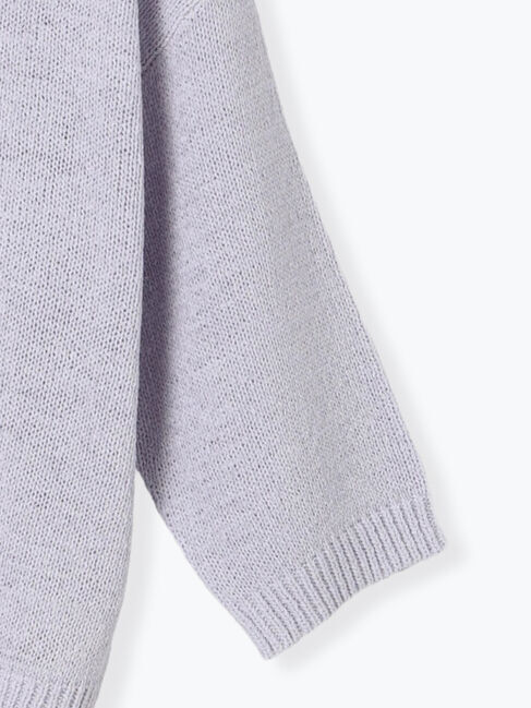 Lugnoncure「テープヤーンクルーネックニット」|ニット・セーター|