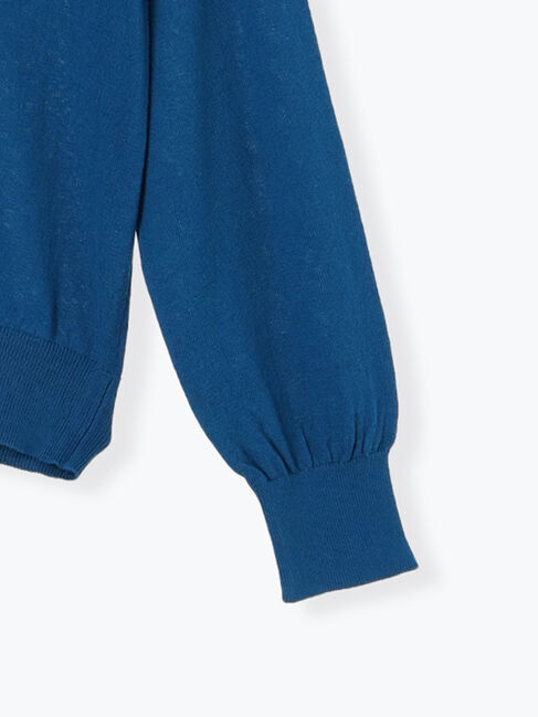 Lugnoncure「コットンクルーネックカーディガン」|カーディガン|