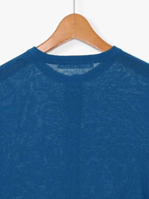 Lugnoncure「コットンクルーネックカーディガン」|カーディガン|