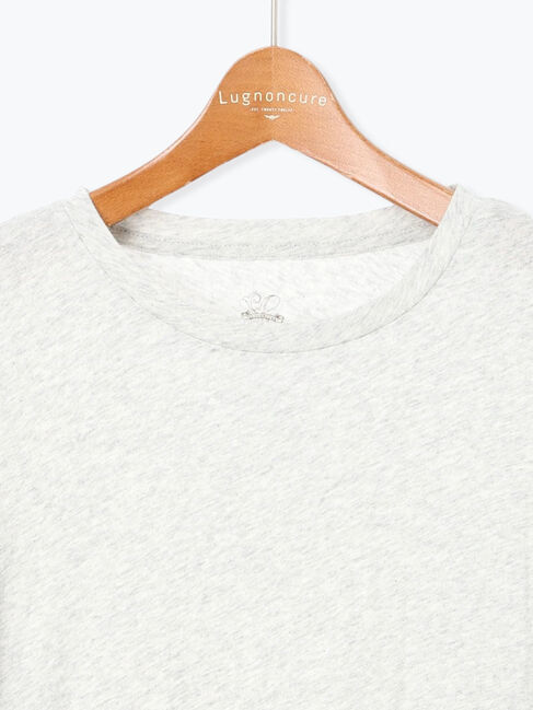 Lugnoncure「シフォン天竺クルーネック長袖トップス」|その他|