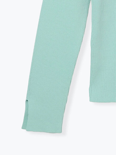 Te chichi「ケミカルレースカラーリブニット」|ニット・セーター|