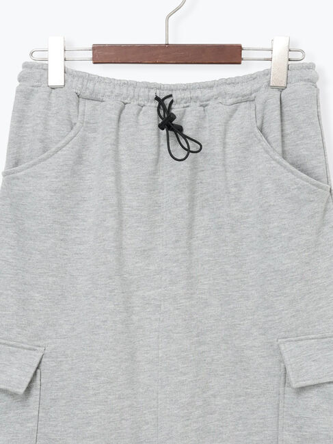 Te chichi TERRASSE「裏毛カーゴスカート」|スカート|