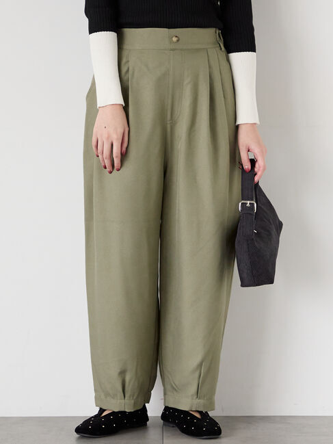 Te chichi TERRASSE「タックカーブパンツ」|その他|