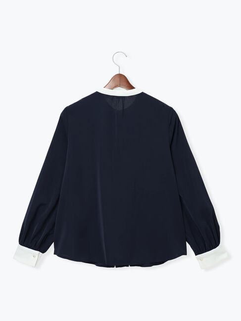 Te chichi「パール釦フロントタックブラウス」|シャツ・ブラウス|