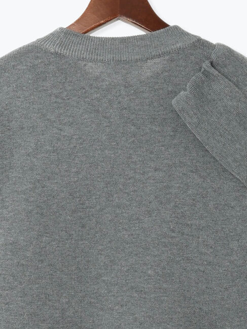 Te chichi「アシンメトリーフリルニット《2025winter catalog item》」|ニット・セーター|