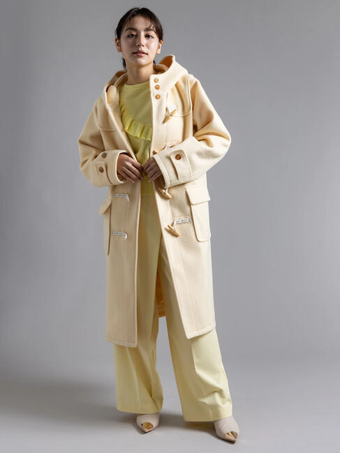 Te chichi「【Atelier Bonheur】ダッフルコート」|その他|イエロー