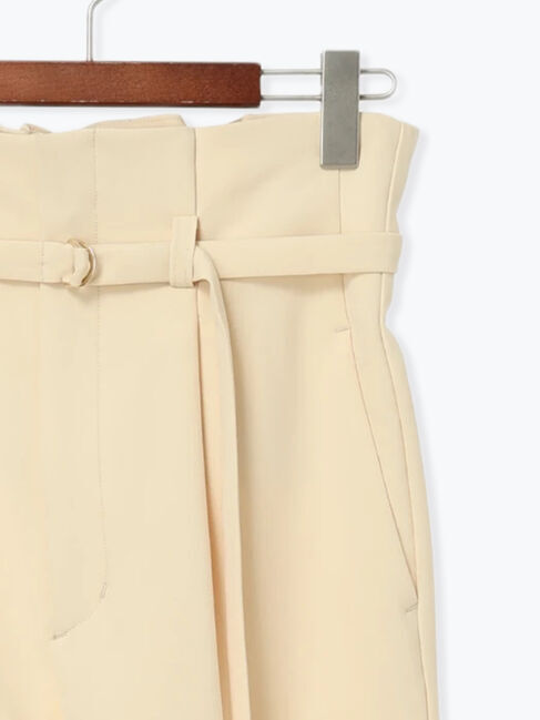 Te chichi「【Atelier Bonheur】ナローベルトハイウエストテーパードパンツ《2025winter catalog item》」|その他|