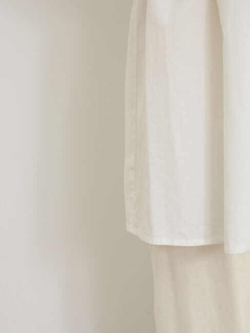 Samansa Mos2「柄アソートクレリックチュニック」|シャツ・ブラウス|