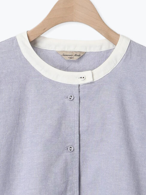 Samansa Mos2「柄アソートクレリックチュニック」|シャツ・ブラウス|