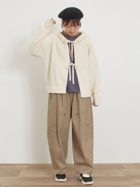 Samansa Mos2「ワッペンロゴスウェット」|Tシャツ・カットソー|