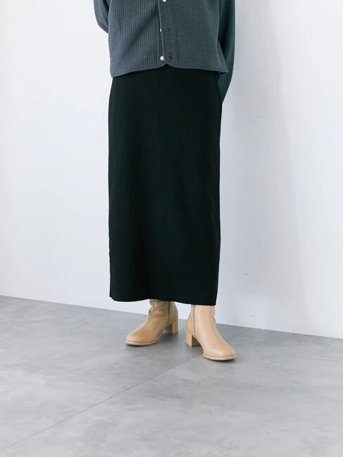 Samansa Mos2 blue「◎ニットタイトスカート」|スカート|