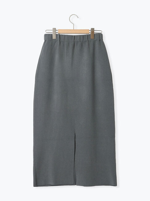 Samansa Mos2 blue「◎ニットタイトスカート」|スカート|