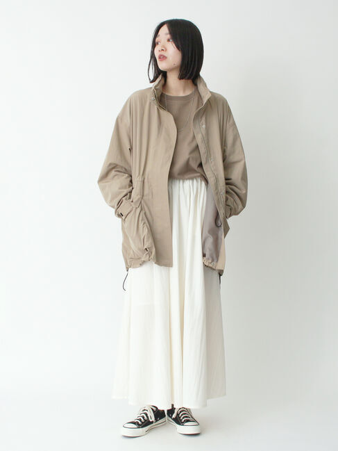 sm2rhythm「ワッシャーギャザースカート」|スカート|