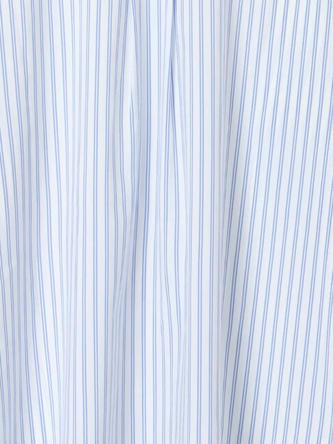 Samansa Mos2 blue「【接触冷感】マルチスタイルシャツ」|シャツ・ブラウス|