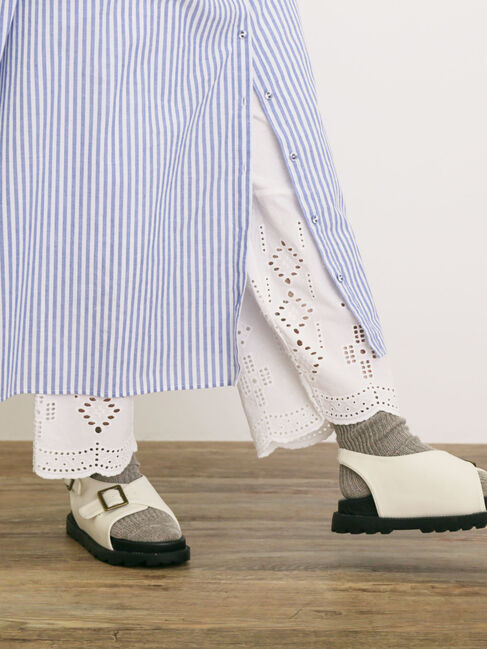 Samansa Mos2「【接触冷感】シャツワンピース ≪S/Mサイズ≫」|ワンピース|