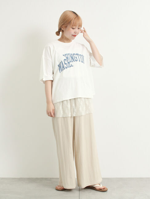 SM2「ブロッキングロゴプリントTシャツ」|Tシャツ・カットソー|