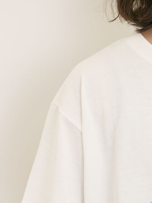 Samansa Mos2「建物プリントTシャツ」|Tシャツ・カットソー|