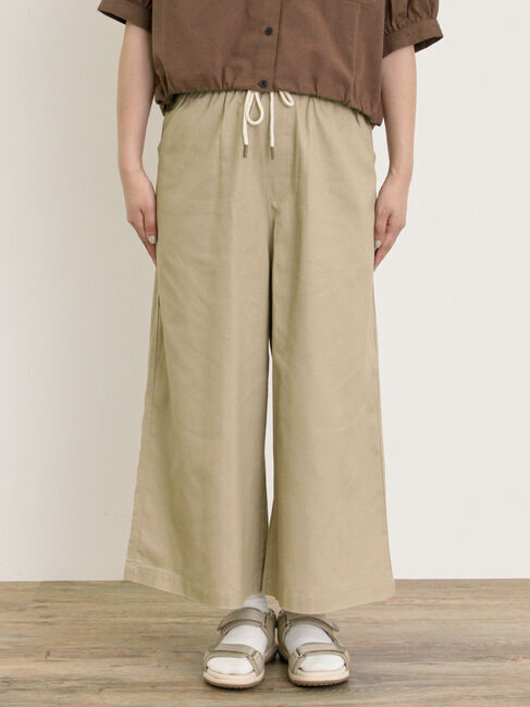 Samansa Mos2「【M/Lサイズ】ツイルストレートパンツ」|その他|