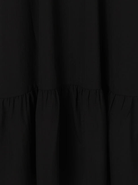 Samansa Mos2 blue「リネンタッチマキシティアードワンピース」|ワンピース|