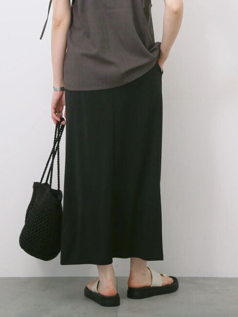 Samansa Mos2 blue「ポンチナロースカート」|スカート|