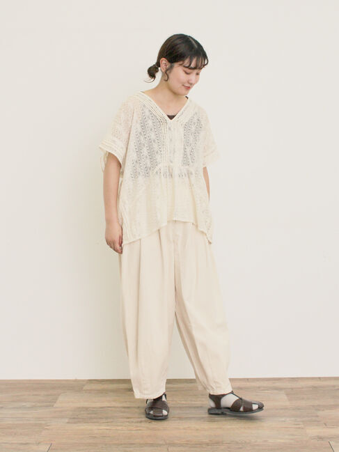 Samansa Mos2「2WAYレースベスト」|ダウンベスト・ベスト|