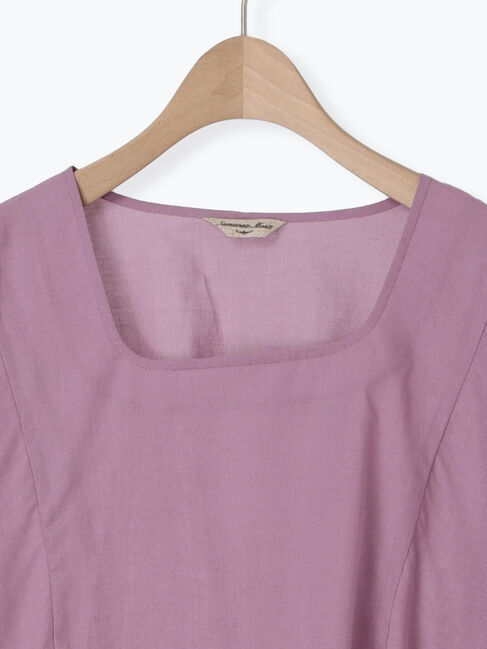 Samansa Mos2「◎裾スカラップブラウス」|シャツ・ブラウス|