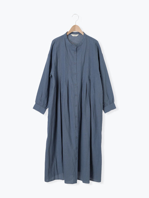 Samansa Mos2「【Cross&times;Linen】タックワンピース《S/Mサイズ》」|ワンピース|