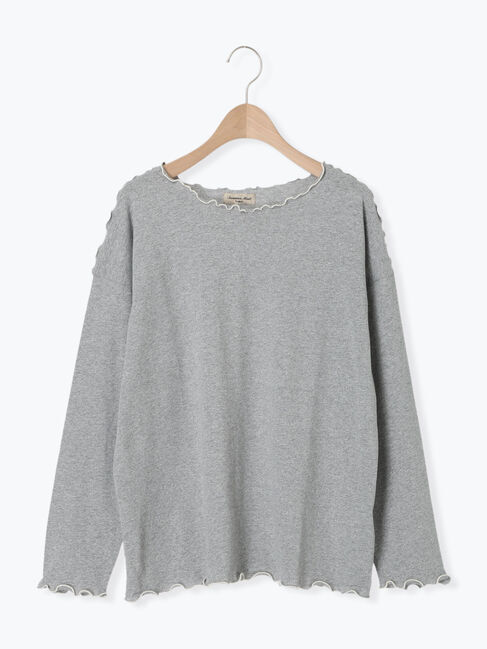 Samansa Mos2「[CYCLO]配色メロークルーネックカットソー」|Tシャツ・カットソー|