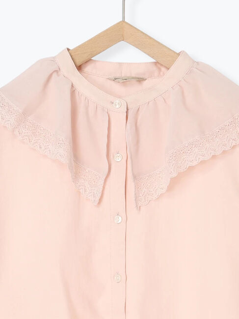 Samansa Mos2「レース襟ブラウス」|シャツ・ブラウス|