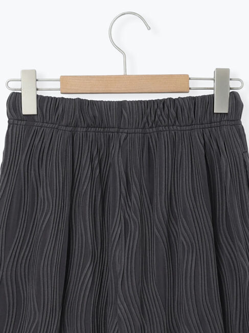 Samansa Mos2 blue「ウェーブカットパンツ」|その他|