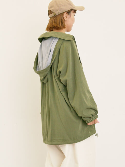 Samansa Mos2「襟付きマウンテンパーカー」|ブルゾン・スタジャン|