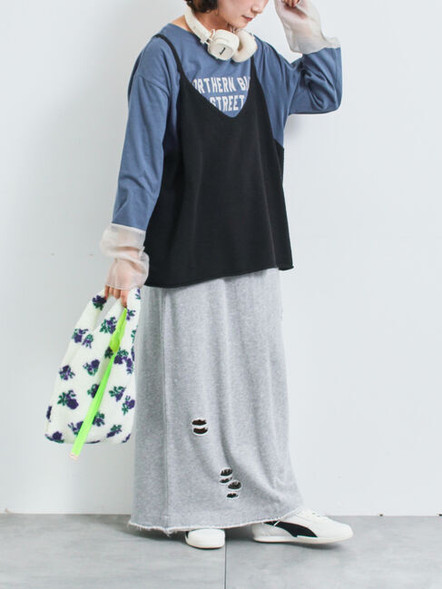 SM2「ニットキャミチュニック」|ニット・セーター|