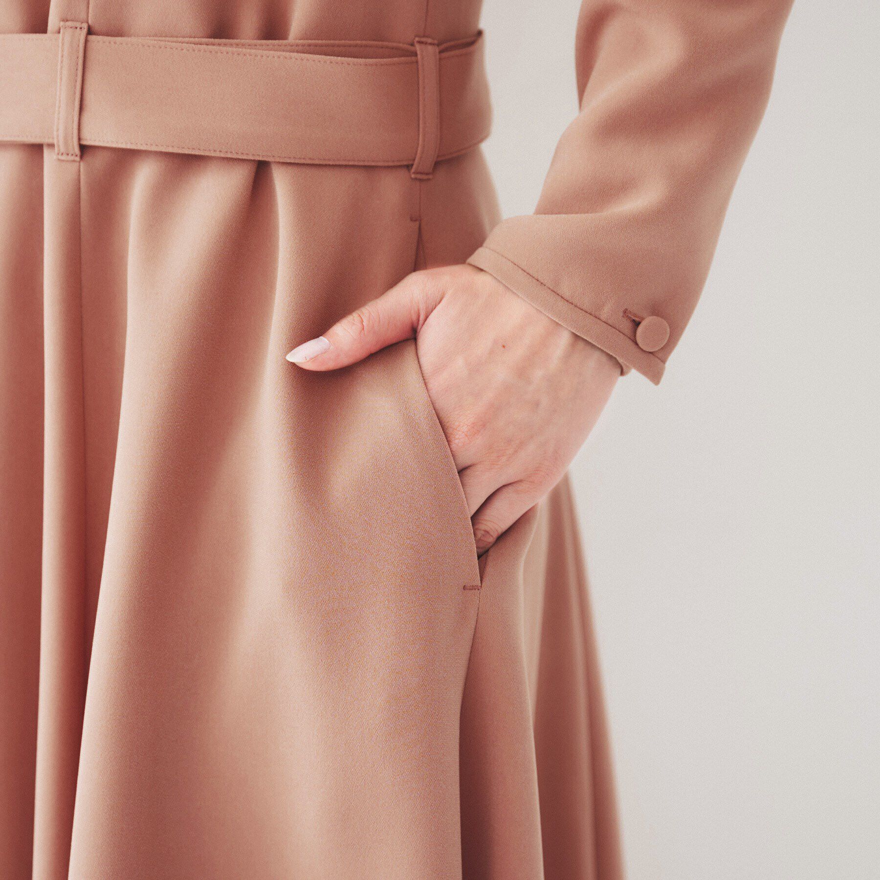 UNTITLED「ローウエストフレアワンピース」|ワンピース|