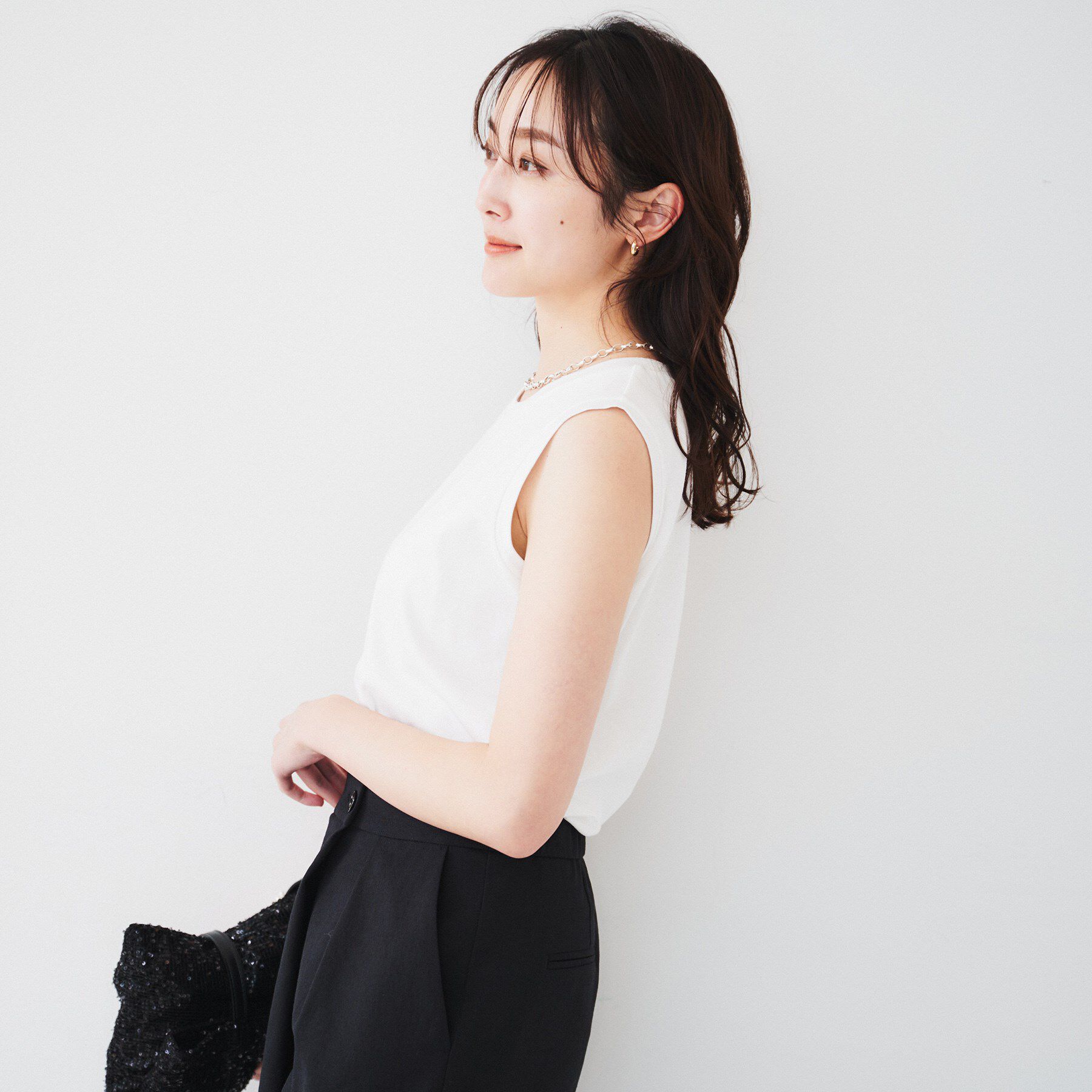 UNTITLED「ノースリーブプルオーバー」|Tシャツ・カットソー|