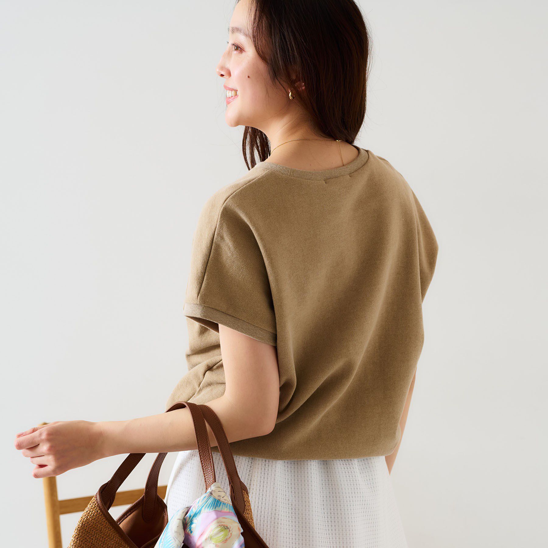 UNTITLED「【手洗い可】ヴィンテージライク スウェットトップス」|パーカー|