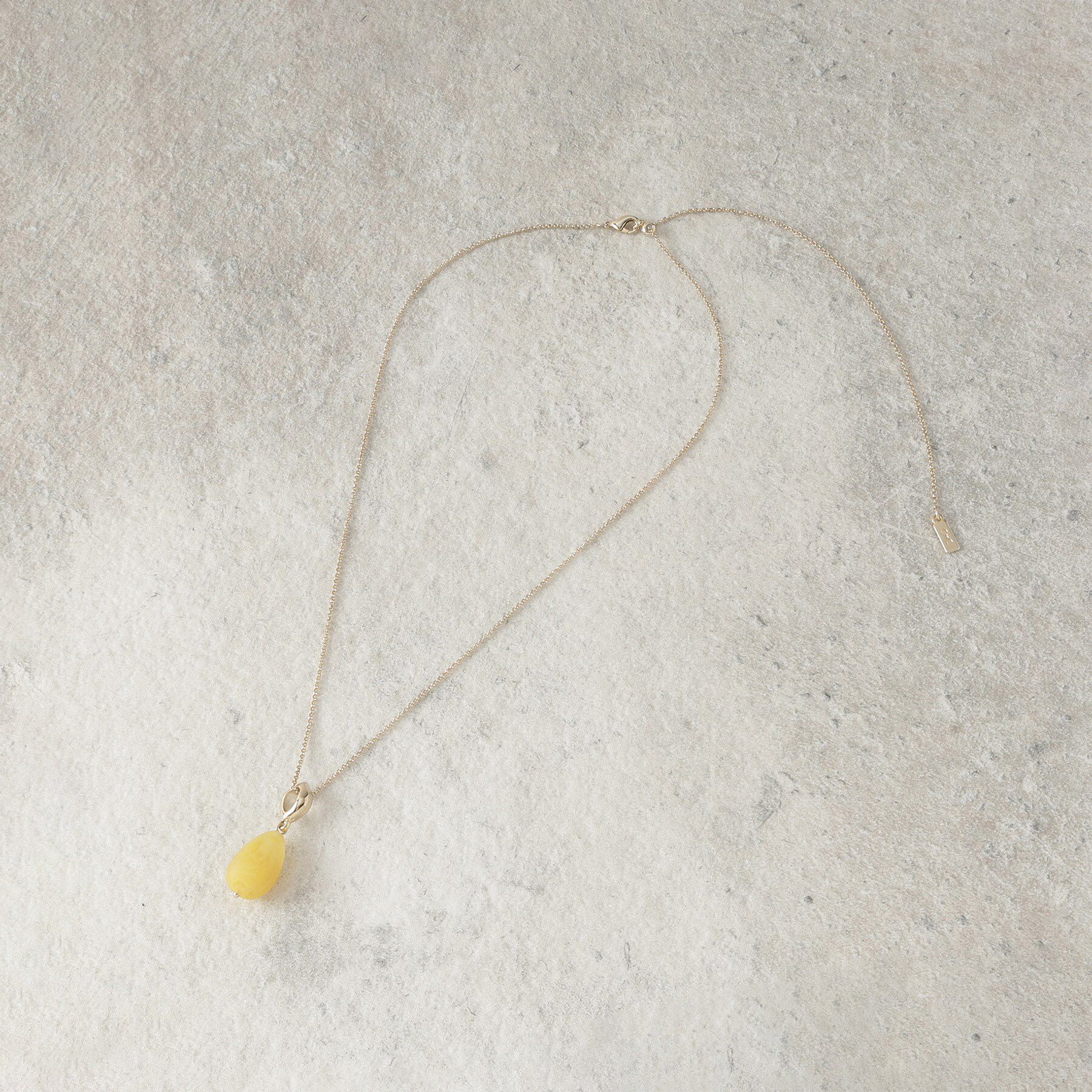 COUP DE CHANCE「ジェリーマーブル／スライド式で長さ調整／ワントップネックレス」|ネックレス|