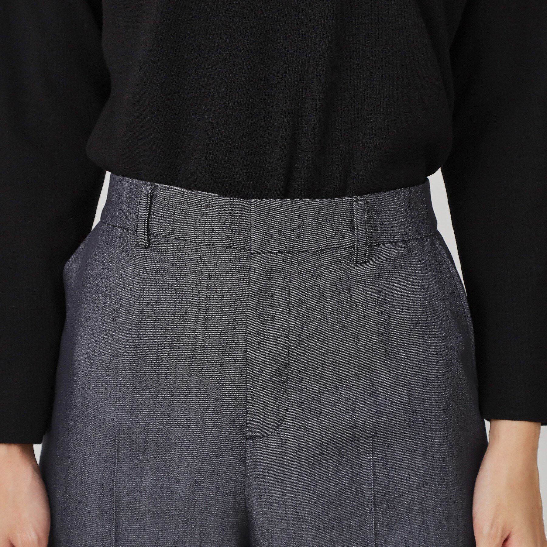 COUP DE CHANCE「【手洗い可／日本製】きれいめデニム風パンツ」|その他|