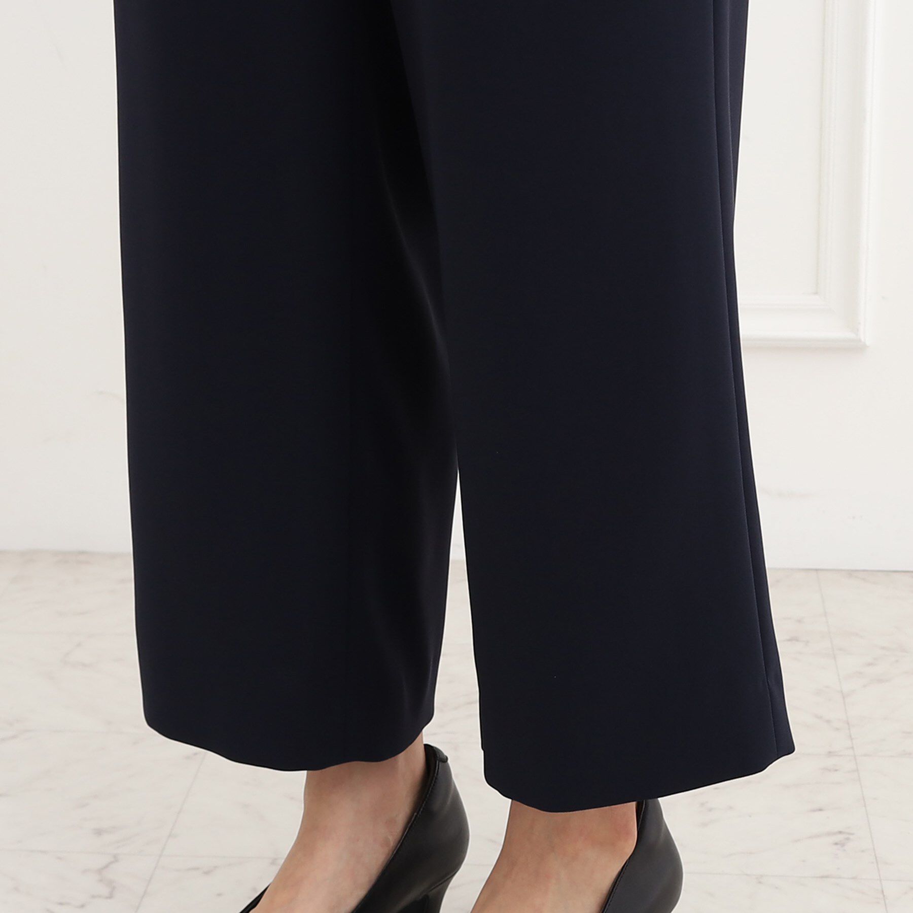 Reflect「【フォーマル/洗える/セットアップ可】タック入りワイドパンツ」|その他|